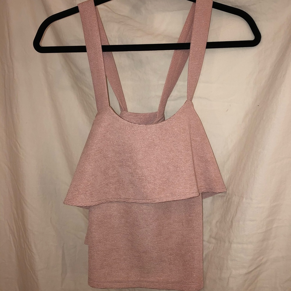 Texture & Thread Tiered Tank Top - Picture 2 of 8